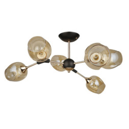 Люстра на штанге ARTE Lamp A4211PL-6BK SEPPIA
