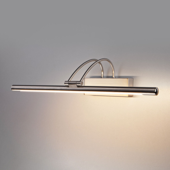 Светильник для картин и зеркал Elektrostandard Simple LED никель 3000К (MRL LED 10W 1011 IP20)