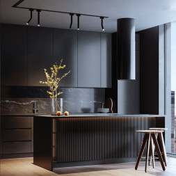 Трековый светильник Elektrostandard Pika чёрный 85112/01