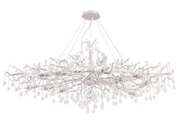 Подвесная люстра Crystal Lux Reina REINA V2 SP12 L1500 SILVER PATINA