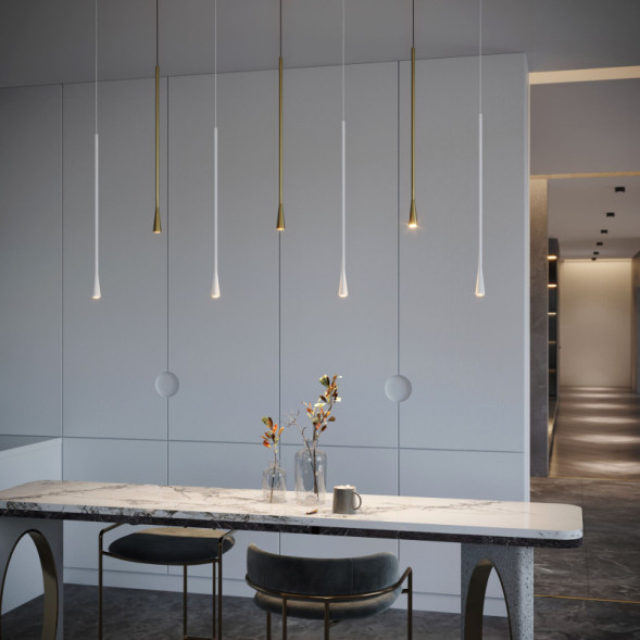 Подвесной светильник Elektrostandard 50312 LED 7W 4000K белый Vist