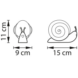 Детская настольная лампа Lightstar ALFA 745923