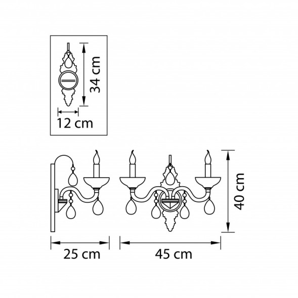 Бра Lightstar Artifici 719628