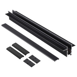 Шинопровод Novotech Flum Track Black в ГКЛ 12 135230