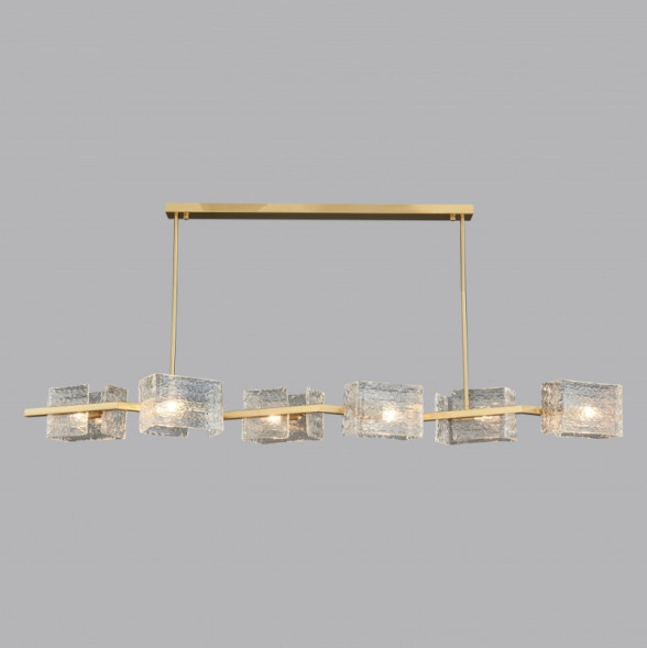 Люстра на штанге iLamp DALLAS 2078-6L BR