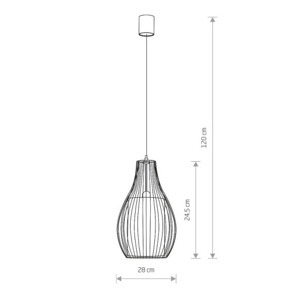 Подвесной светильник Nowodvorski CAMILLA 4610