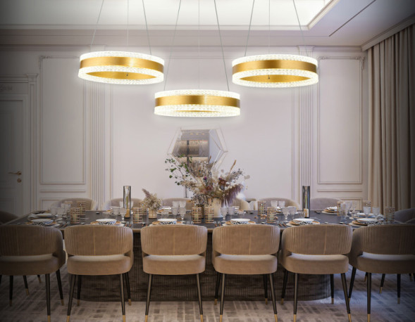 Каскадная люстра Ambrella Light ACRYLICA FA6208