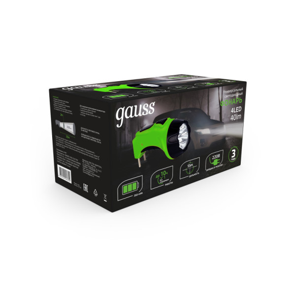 Фонарь Gauss GFL GF104