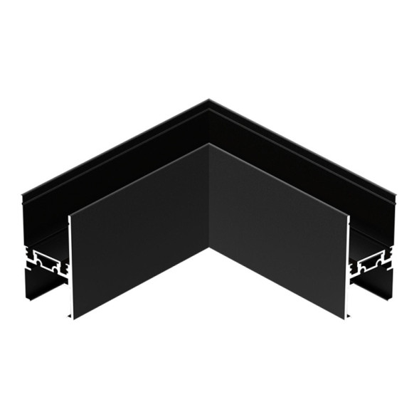 Соединитель для шинопровода ST-Luce Track magnet SKYFLAT подвесной/накладной черный ST068.409.10