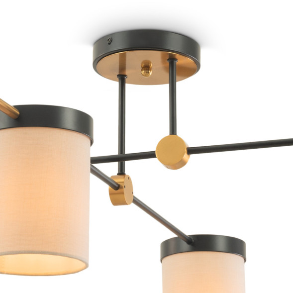 Люстра на штанге Freya Bogy FR5377CL-04B