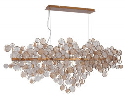 Подвесная люстра Crystal Lux DESEO DESEO SP15 L1400 GOLD