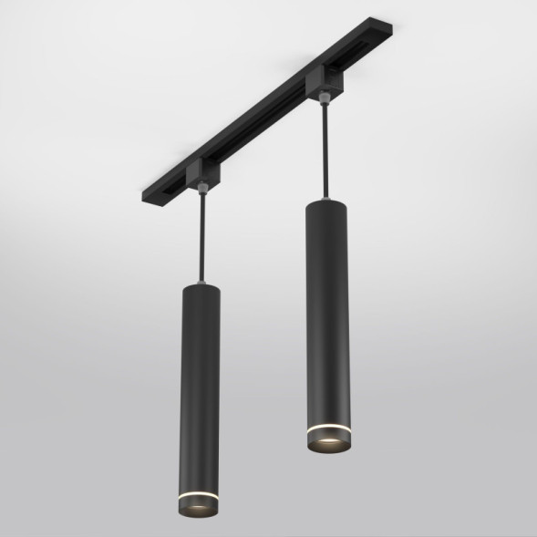 Светодиодный трековый светильник Elektrostandard Glory Fly Черный 9W 4200K (LTB40) однофазный