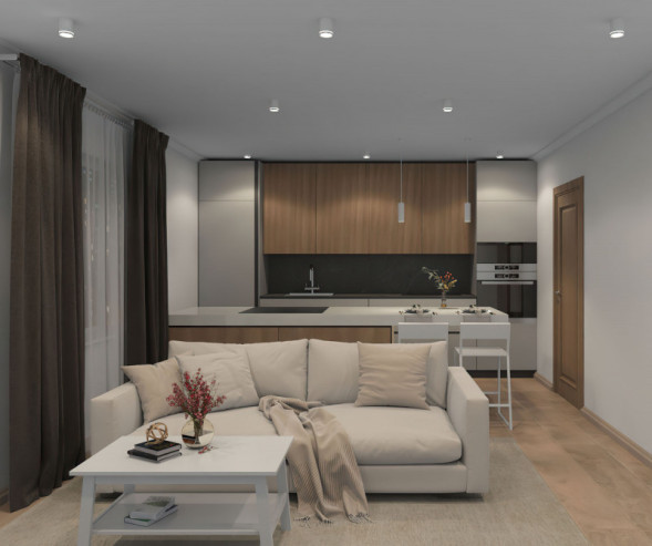 Накладной точечный светильник Denkirs Ribe DK4013-WH