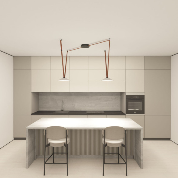 Светодиодный трековый светильник Denkirs BELTY FLOW DK5564-WH+BK