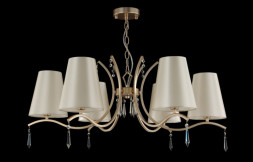 Подвесная люстра Crystal Lux Renata RENATA SP6 GOLD