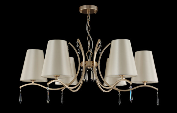 Подвесная люстра Crystal Lux Renata RENATA SP6 GOLD