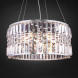 Подвесная люстра Eurosvet Lory 10125/5 хром/прозрачный хрусталь Strotskis Smart (