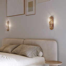 Бра Eurosvet 60170/2 золото CLAIRE