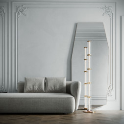 Торшер Eurosvet 80537/1 латунь Stark