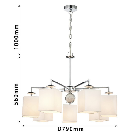 Подвесная люстра Favourite Diva 2821-7P