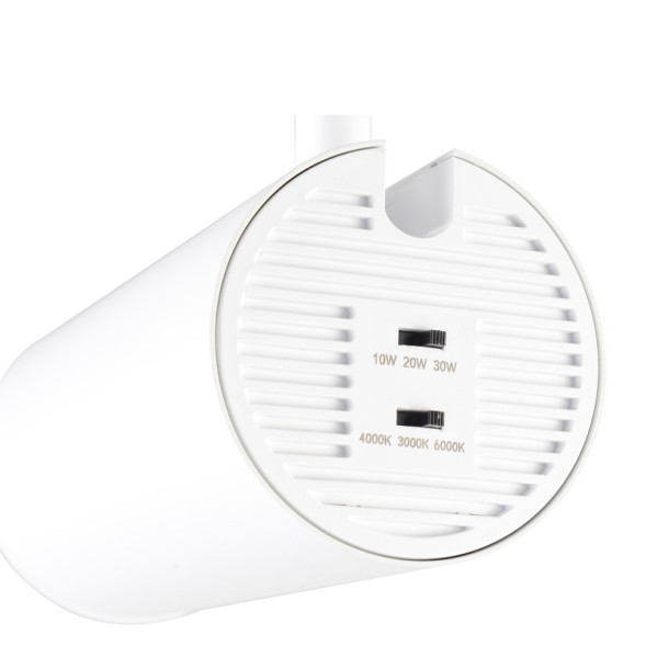 Трековый светильник Crystal Lux BASIC CLT 0.31 021 WH 3CCT ZOOM