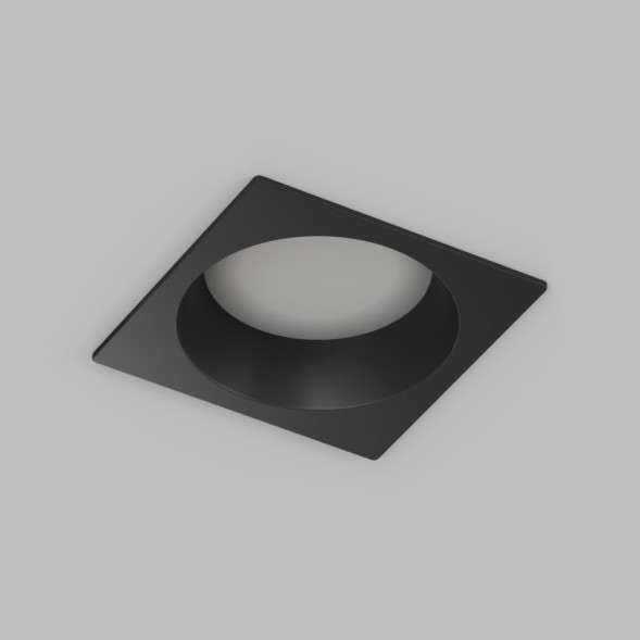 Точечный влагозащищенный светильник Denkirs DK3104-BK Deep