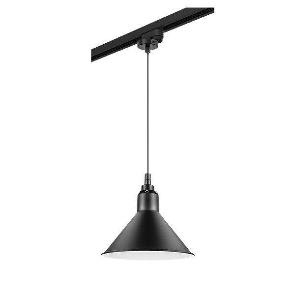 Трековый светильник Lightstar Track 1 black L1T765027