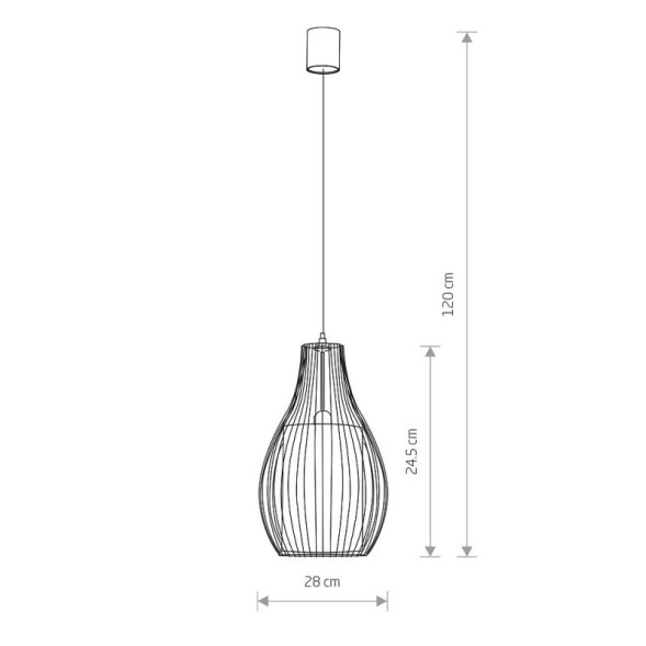 Подвесной светильник Nowodvorski CAMILLA 4611