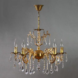 Подвесная люстра AMBIENTE by BRIZZI GRANADA 2118/5 AB Tear drop