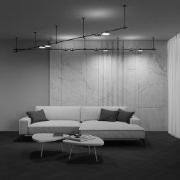 Магнитный трековый светильник Maytoni Technical PLATO TR153-1-10W3K-B