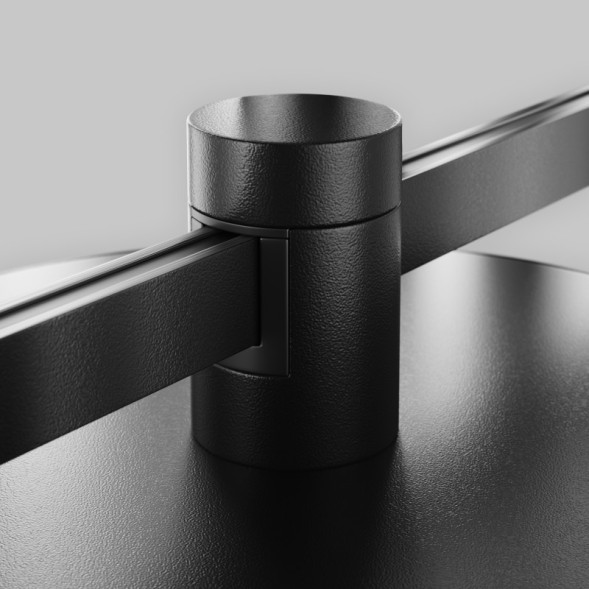 Магнитный трековый светильник Maytoni Technical PLATO TR153-1-10W3K-B