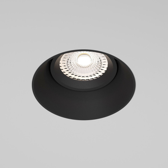 Встраиваемый точечный светильник Elektrostandard 25018/01 GU10 черный