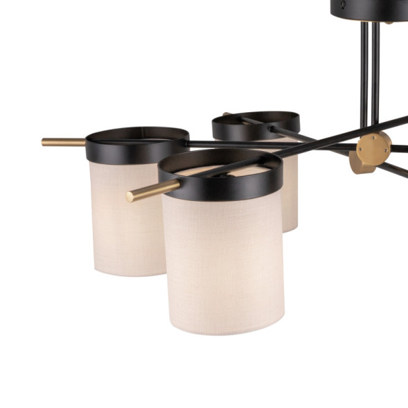 Люстра на штанге Freya Bogy FR5377CL-06B