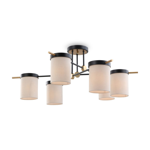 Люстра на штанге Freya Bogy FR5377CL-06B