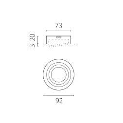 Точечный встраиваемый светильник 011610 Lightstar Singo Base