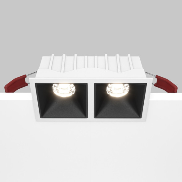 Встраиваемый точечный светильник Maytoni Technical Alfa LED DL043-02-10W4K-SQ-WB