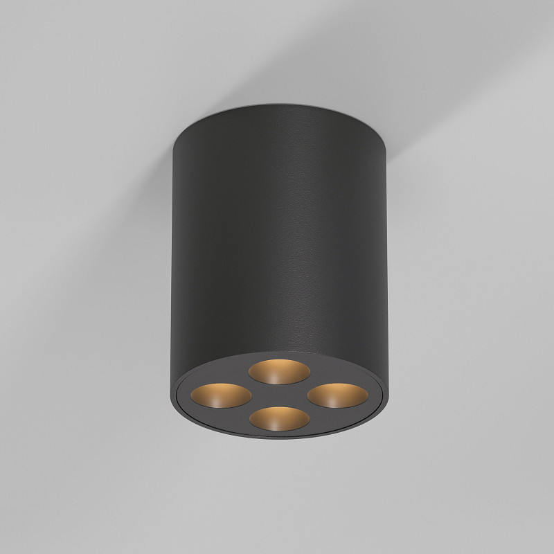 Накладной точечный светильник Elektrostandard 25111/LED 7W 3000K черный