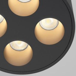 Накладной точечный светильник Elektrostandard 25111/LED 7W 3000K черный