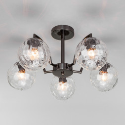 Люстра на штанге Eurosvet Eden 30178/5 черный жемчуг