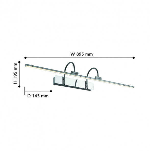 Светильник для картин и зеркал Favourite Strenuus 2431-3W