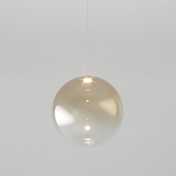 Подвесной светильник Eurosvet Wonder 50230/1 LED янтарный