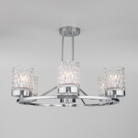 Люстра на штанге Eurosvet Calle 60127/6 хром