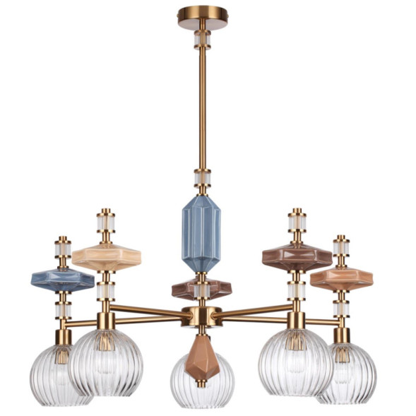 Люстра на штанге 5414/5 Odeon Light Terra