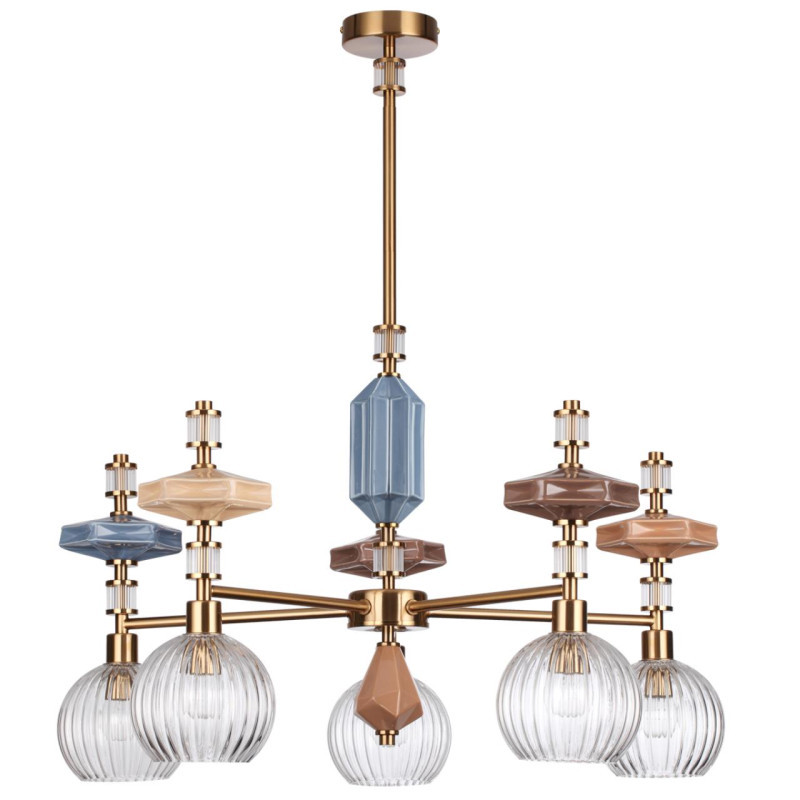 Люстра на штанге 5414/5 Odeon Light Terra