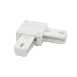 Коннектор для шинопровода Lightstar Track 1 white 502126-P