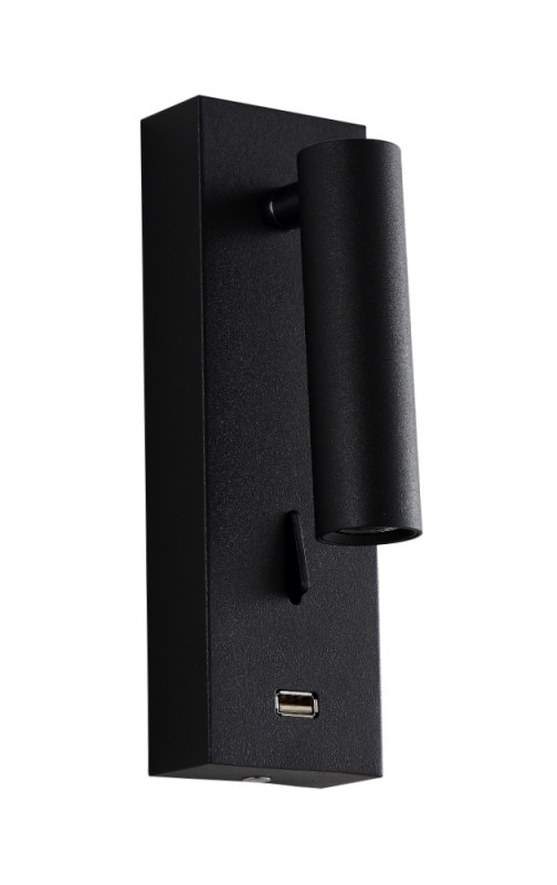 Бра Crystal Lux CLT 210 CLT 210W USB BL