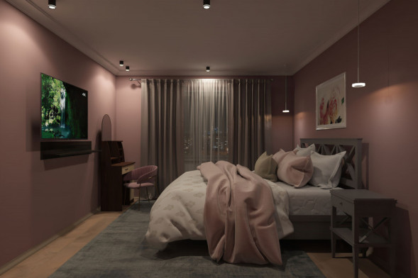 Накладной точечный светильник Denkirs Ribe DK4016-BK