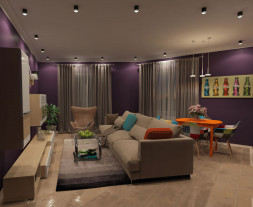 Накладной точечный светильник Denkirs Ribe DK4016-BK