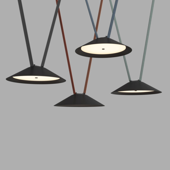 Светодиодный трековый светильник Denkirs BELTY FLOW DK5565-BK