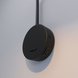 Бра Elektrostandard Stem черный 3000К (40120/LED)